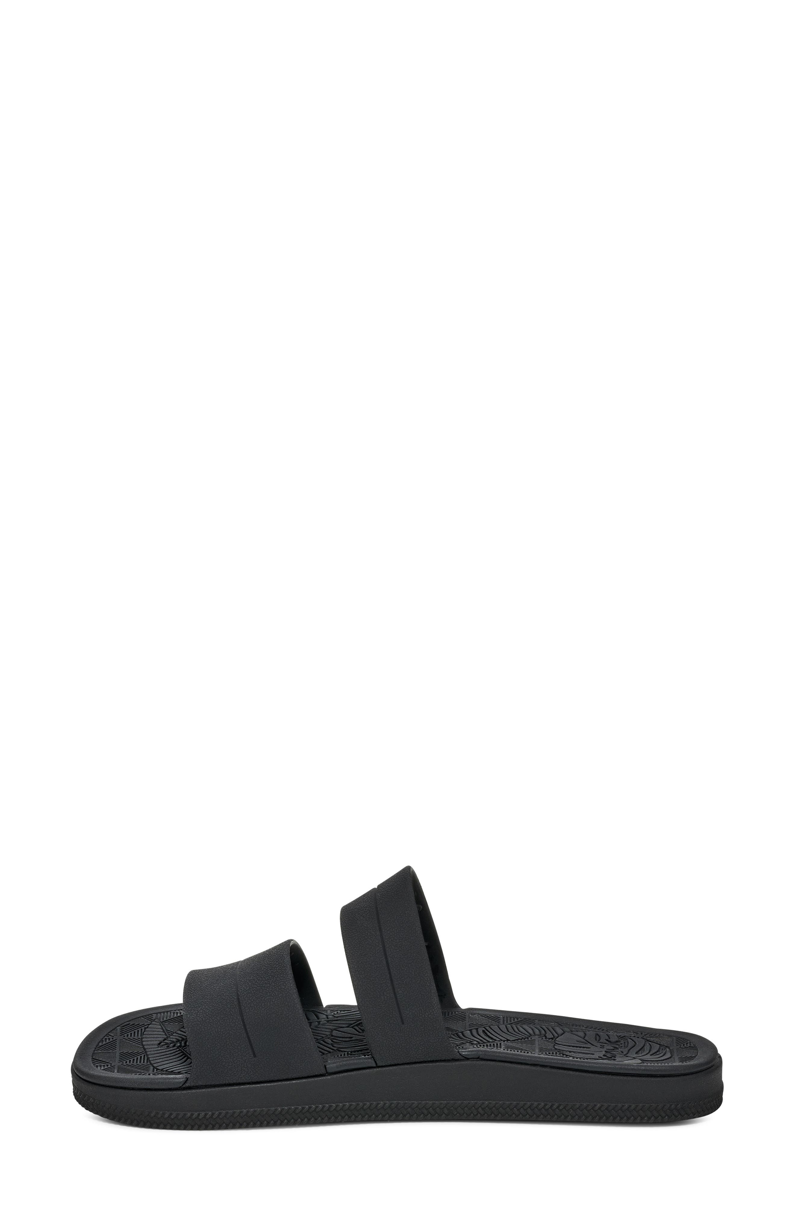 Sanuk Funshine 2 Water Friendly Sandal, Alternate, color, Black