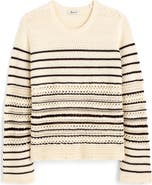 Madewell Open Stitch Cotton Sweater