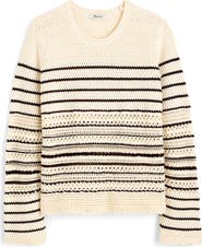 Madewell Open Stitch Cotton Sweater