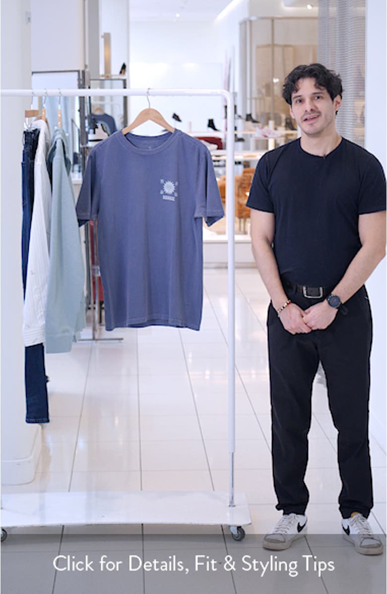 Palm Graphic Regular Fit T-Shirt, sales video thumbnail