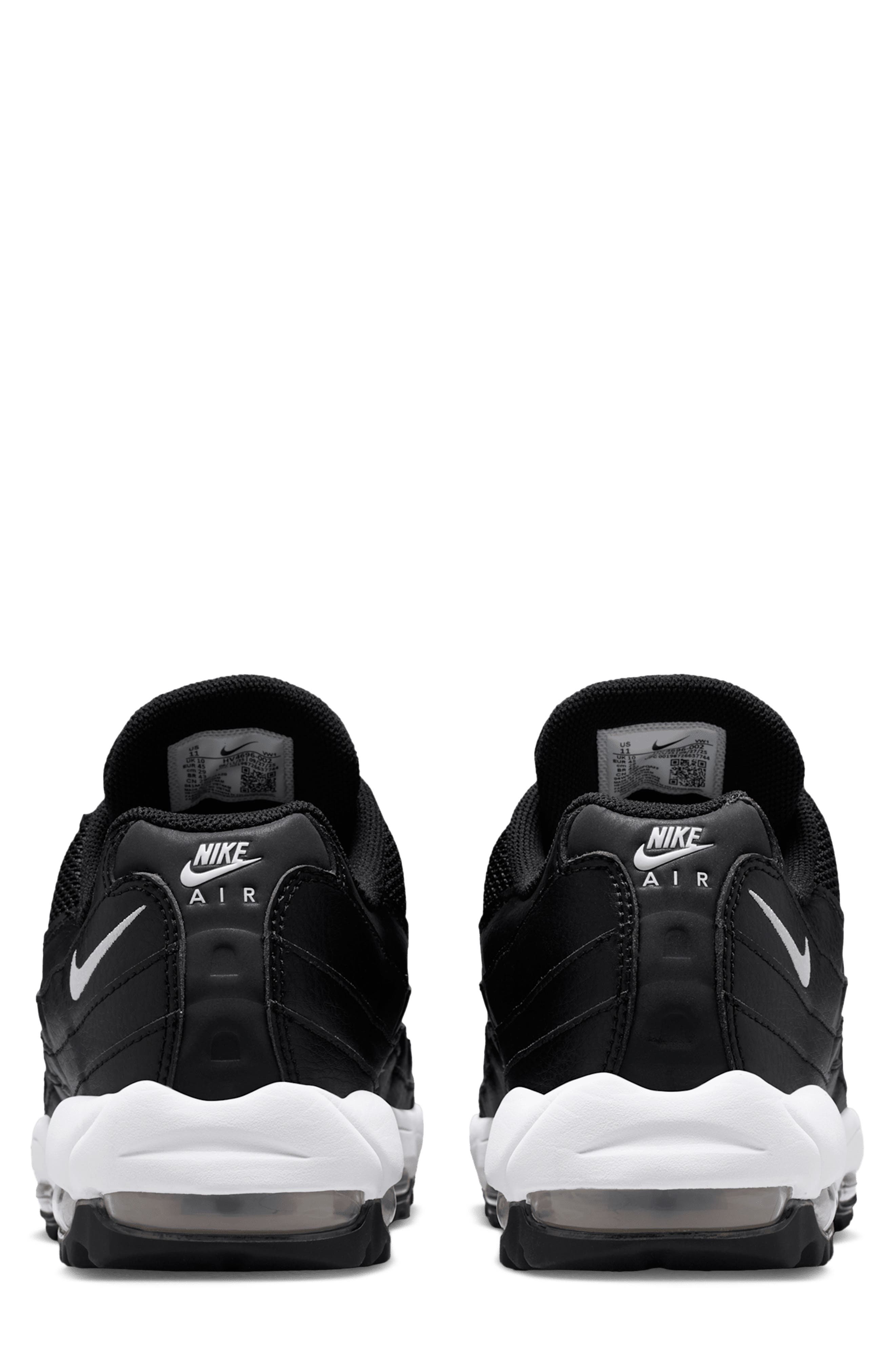 Air Max '95 G Waterproof Golf Shoe, Alternate, color, 002 BLACK/WHITE