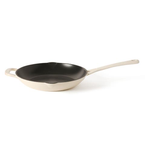 Gatwick Enameled Cast Iron Skillet, Oven Safe