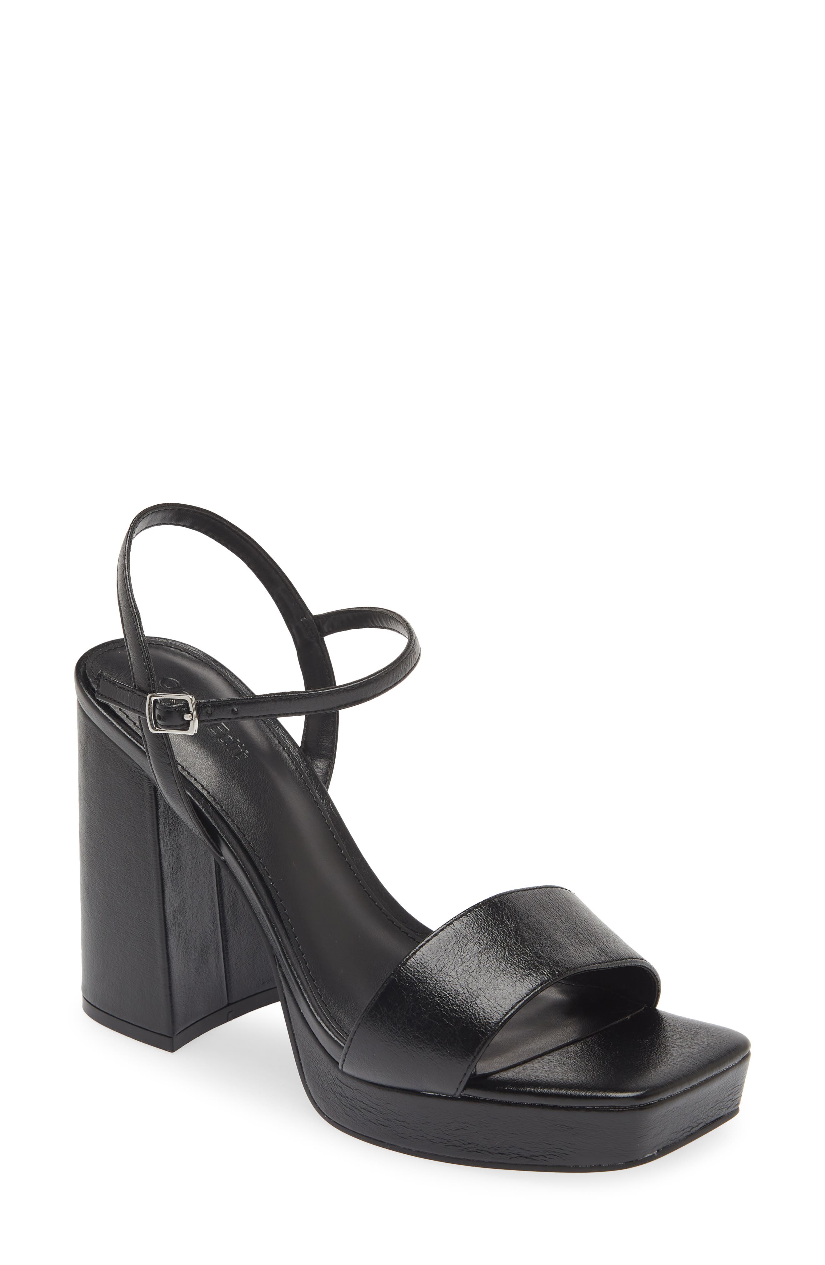 Open Edit Noella Ankle Strap Platform Sandal