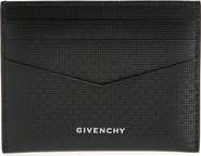 Givenchy 4G Embossed Calfskin Card Holder