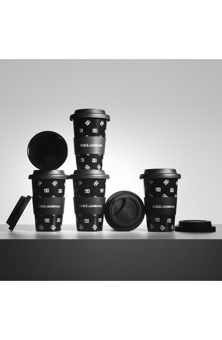 Dolce&Gabbana DG Logo Travel Cup & Lid, Alternate, color, 