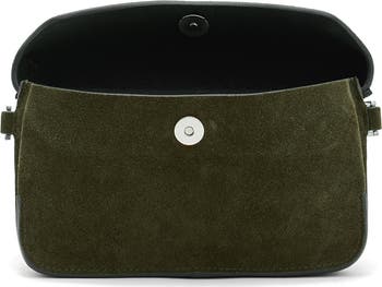 AllSaints Zoe Suede Crossbody Bag | Nordstrom