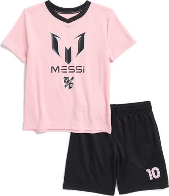 Kids' Short Sleeve Top & Mesh Shorts Set