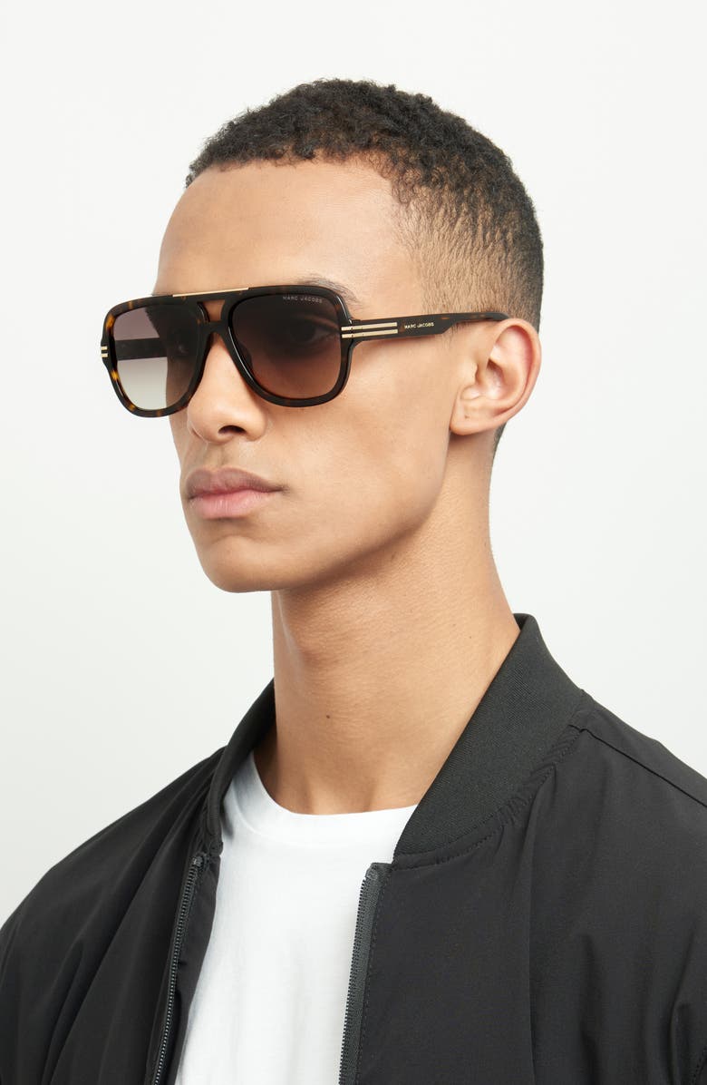 Marc Jacobs 58mm Square Sunglasses, Alternate, color, 0807-9O