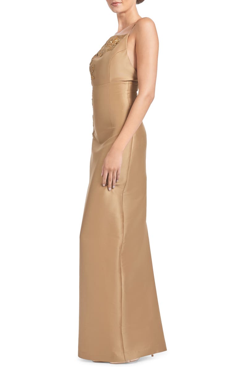 Sachin & Babi Pryce Embellished Sleeveless Gown, Alternate, color, 