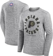 FANATICS Men's Fanatics Heather Gray Indiana Pacers NBA Hoops for Troops Long Sleeve T-Shirt