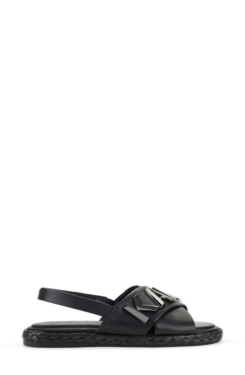 Karl Lagerfeld Paris Charla Slingback Sandal In Black