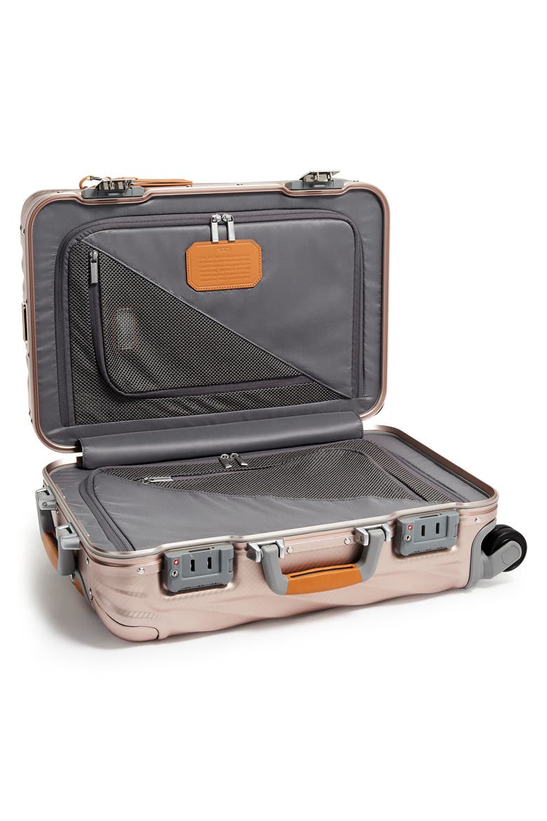 19 Degree Aluminum Carry-On, Alternate, color, TEXTURE BLUSH