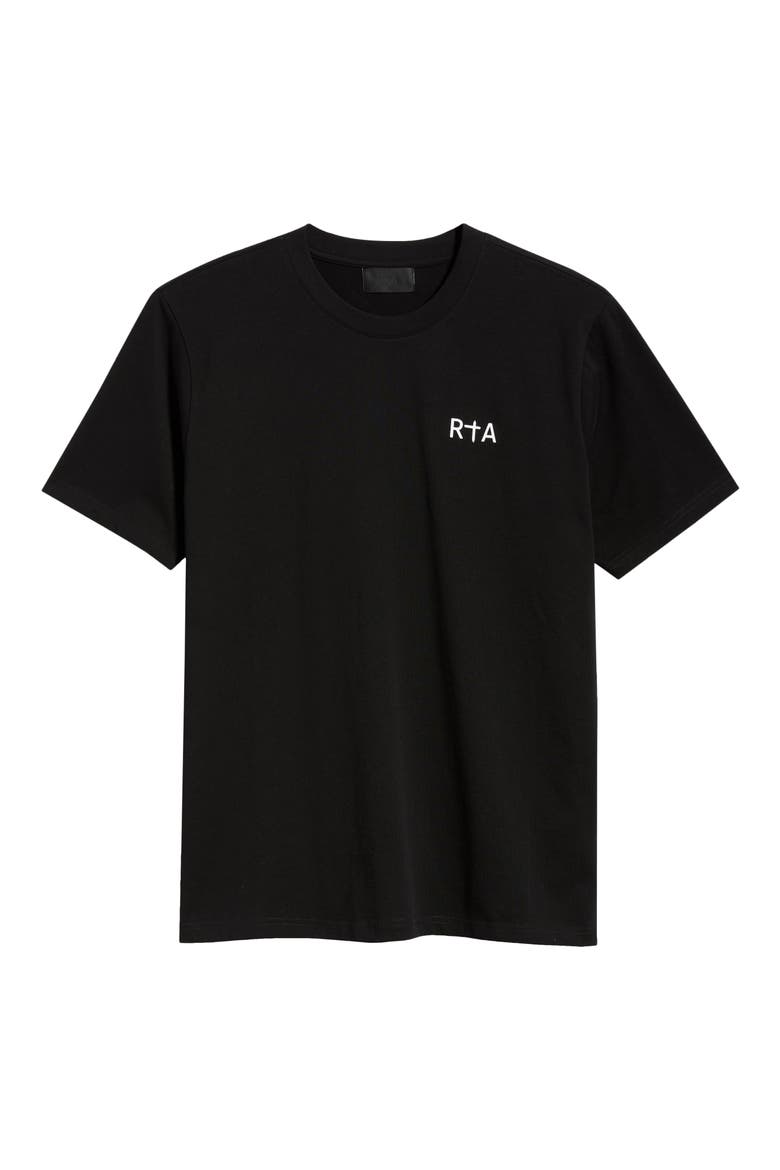 Colin Chest Logo T-Shirt, Alternate, color, BLACK