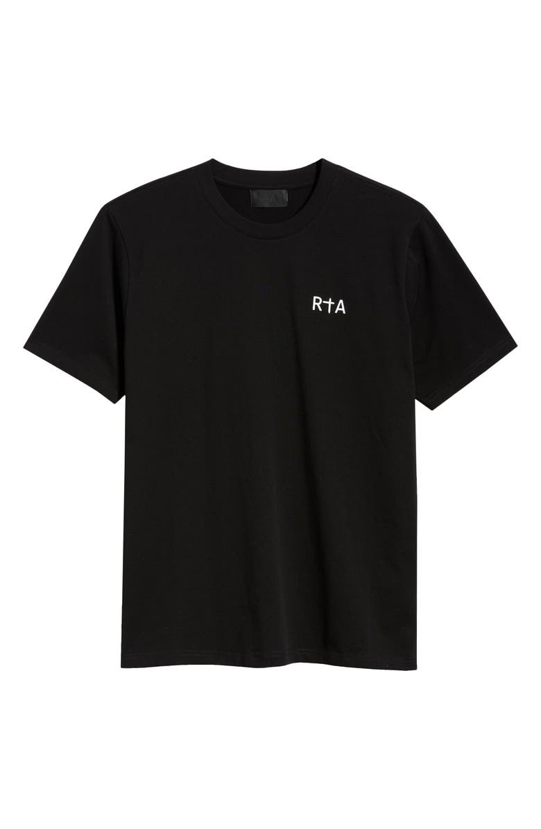 RtA Colin Chest Logo T-Shirt, Main, color,