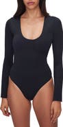 Good American Sculpting Scoop Neck Bodysuit