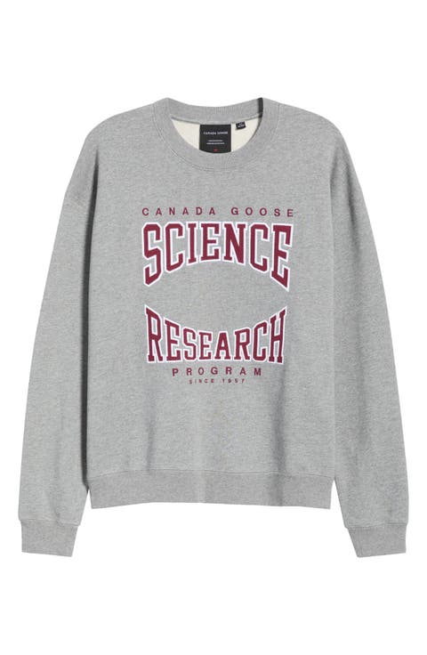 Wander Science & Research Graphic Organic Cotton Sweatshirt