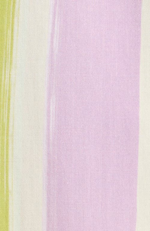 Kilo Brava Stripe Cotton Short Pajamas In Painted Stripe