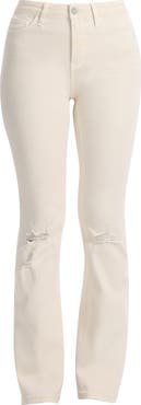 Bayeas Emily High Waist Distressed Flare Jeans