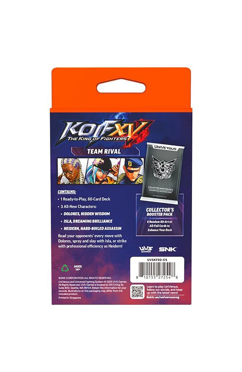 UniVersus Deck Building Card Game, Alternate, color, Multicolored