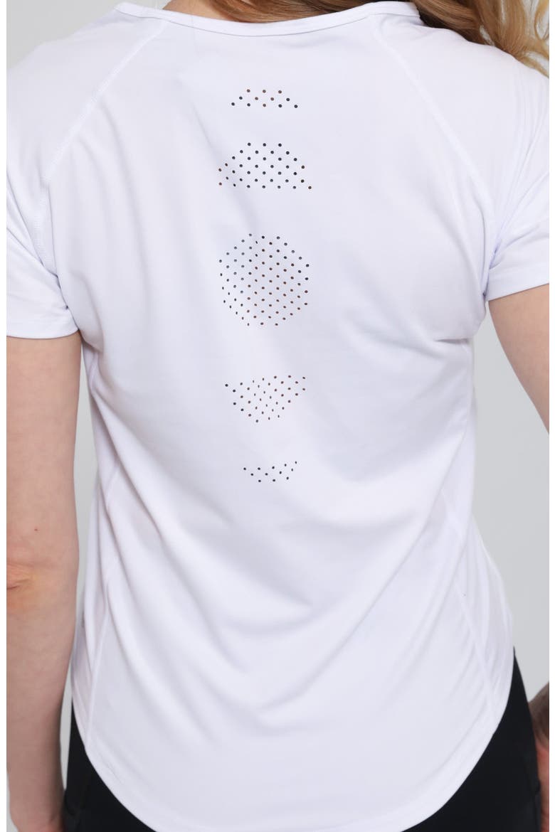 The Mira Running Nursing Tee, Alternate, color, Blanc