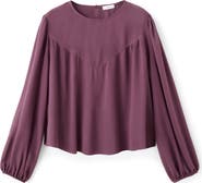 MANGO TEEN Blouson Sleeve Shirt