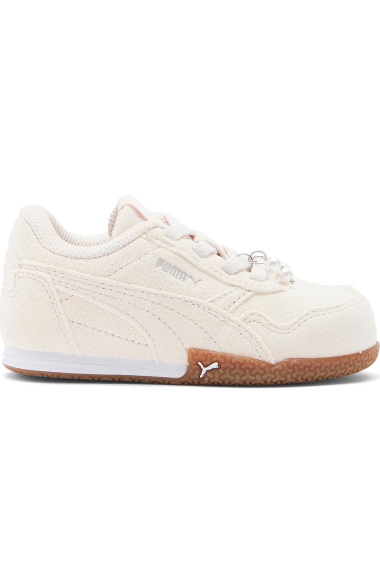 PUMA Kids' Bella Donna Pearls Sneaker, Alternate, color, Jasmine Flower/ Silver/ White