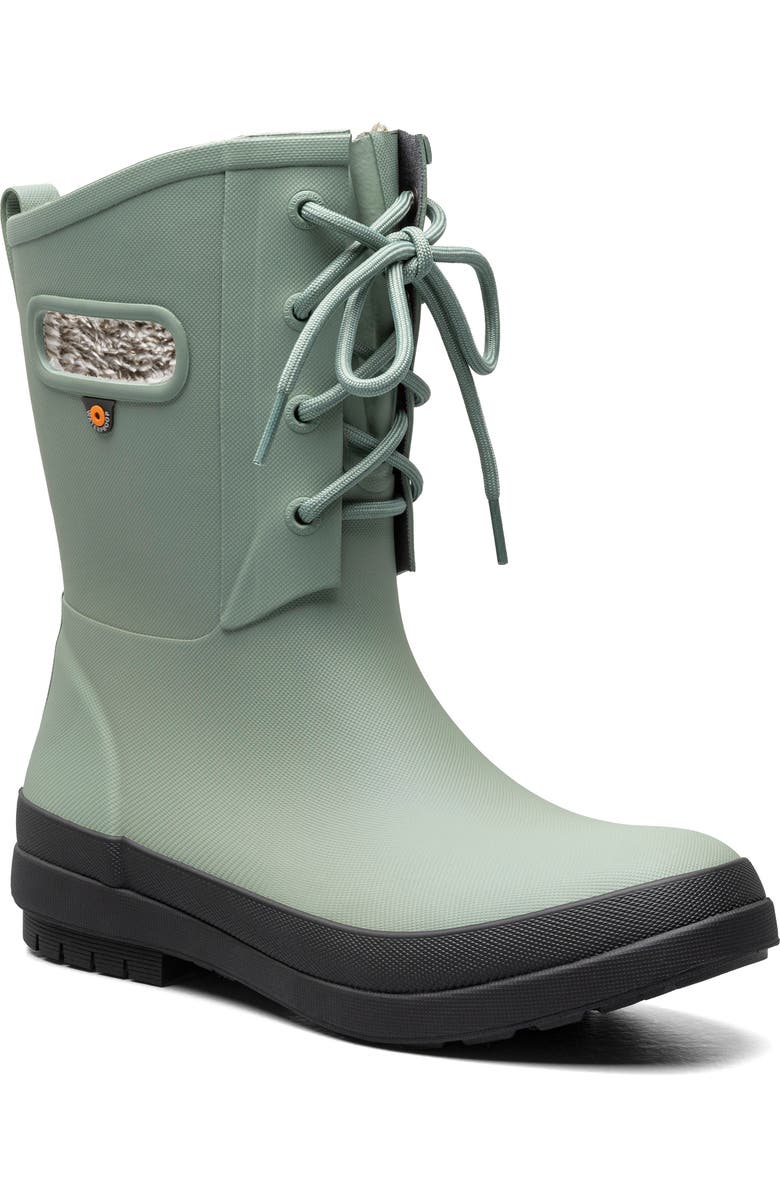 Bogs Amanda Plush Waterproof Rain Boot, Main, color,