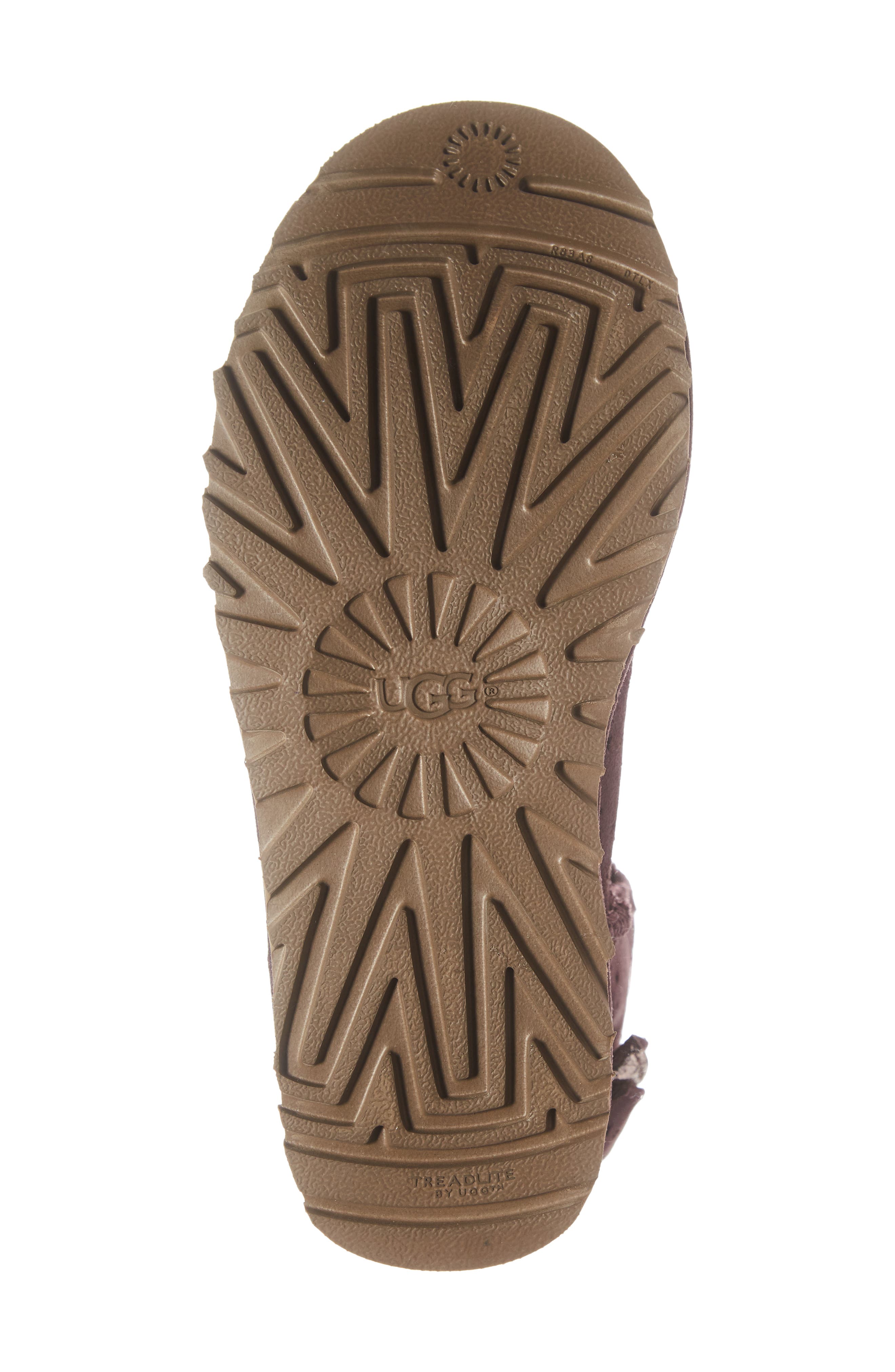 Stargirl Bow Mini Bootie, Alternate, color, PORT