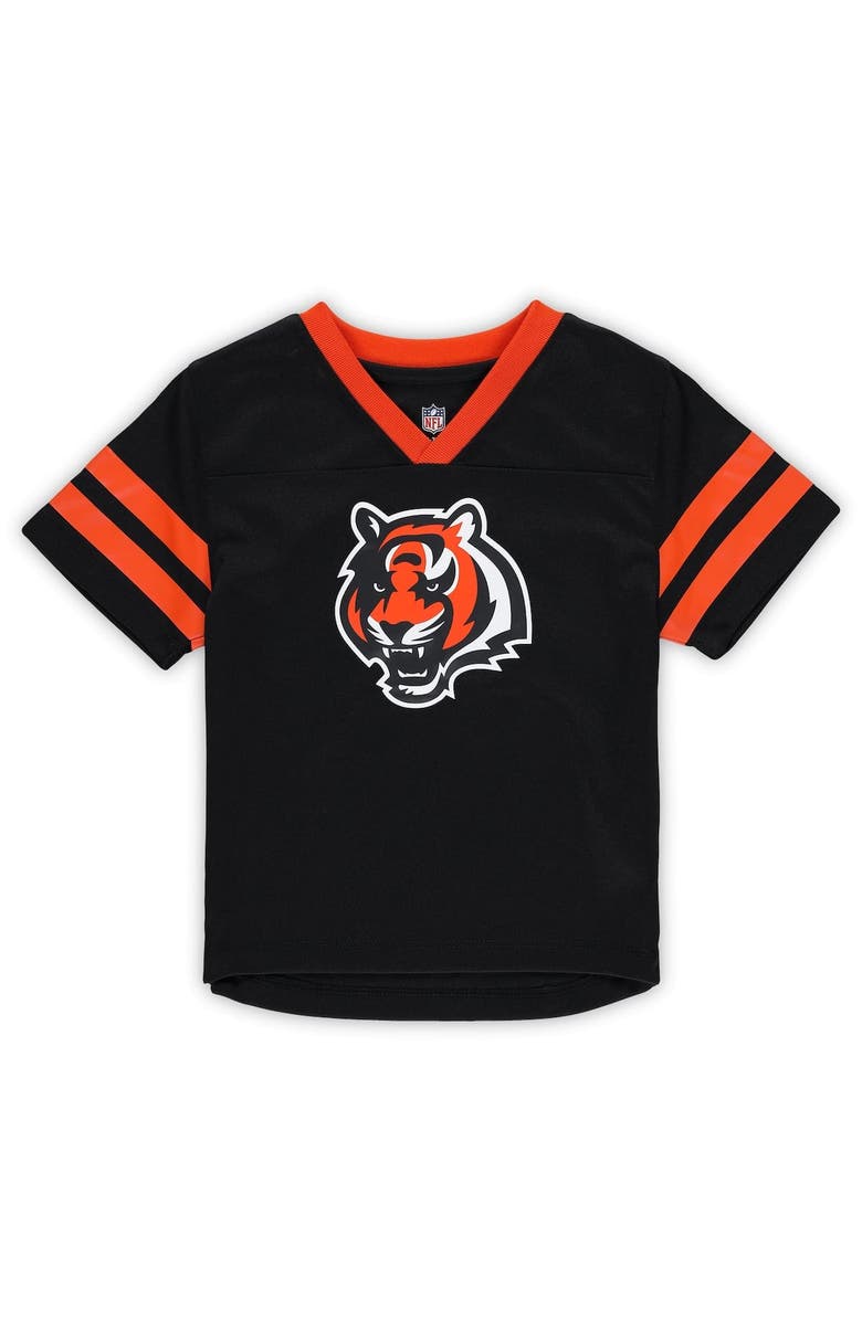Outerstuff Toddler Cincinnati Bengals T-Shirt & Pants Set, Alternate, color, Black