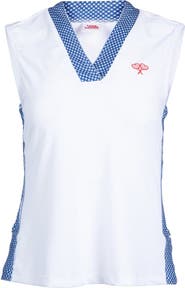 Love All Women's Tracy Top Gingham