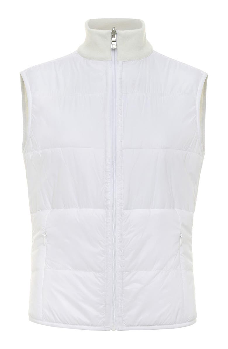 Anatomie Terry Reversible Puffer Vest, Main, color, 