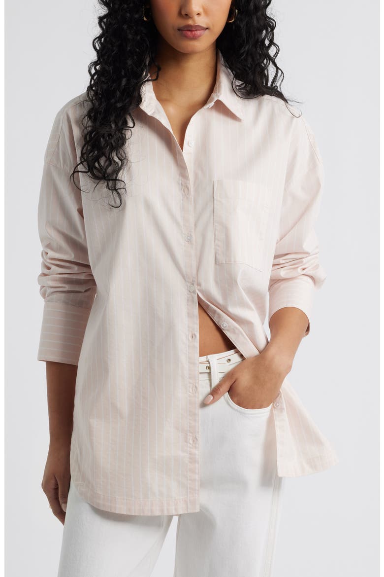 oversize dress shirt women The Oversized Shirt in Ultrasoft Cotton
