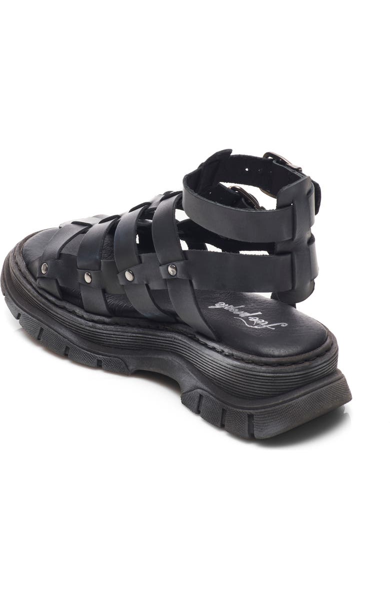 Free People Gia Fisherman Gladiator Sandal, Alternate, color,