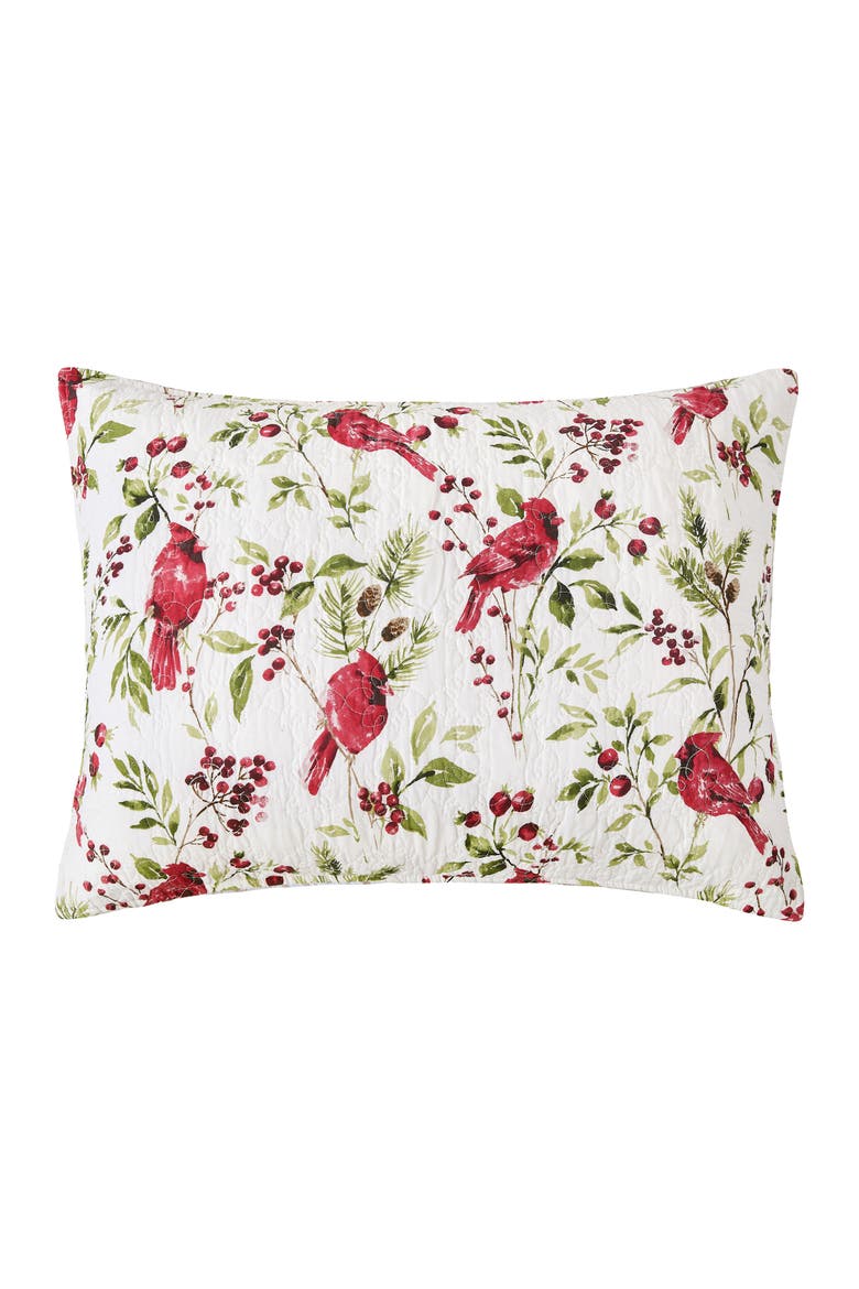 Rosalind Cardinal Bedding Quilt Collection, Alternate, color, Red