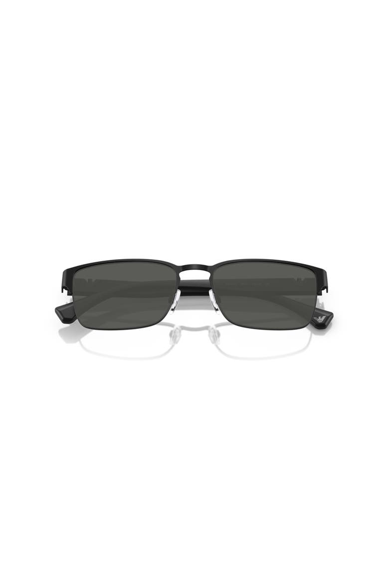 55mm Square optical glasses, Alternate, color, Black