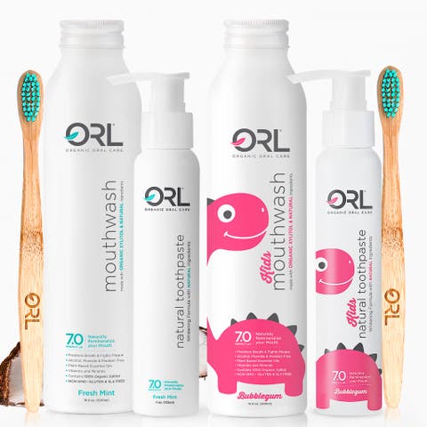 Natural Family Oral Care Bundle