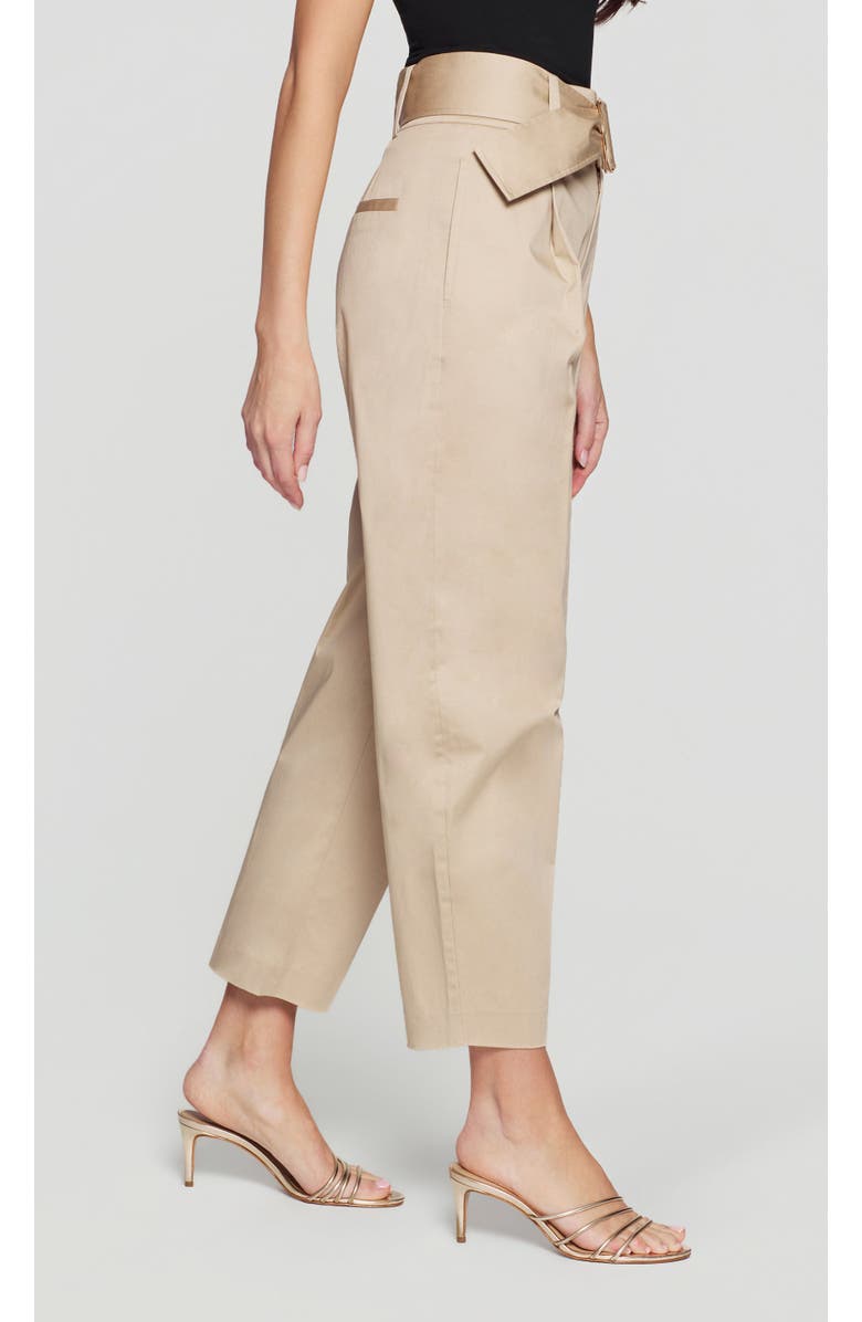 Generation Love Cassie Cotton Sateen Pants, Alternate, color, Beige