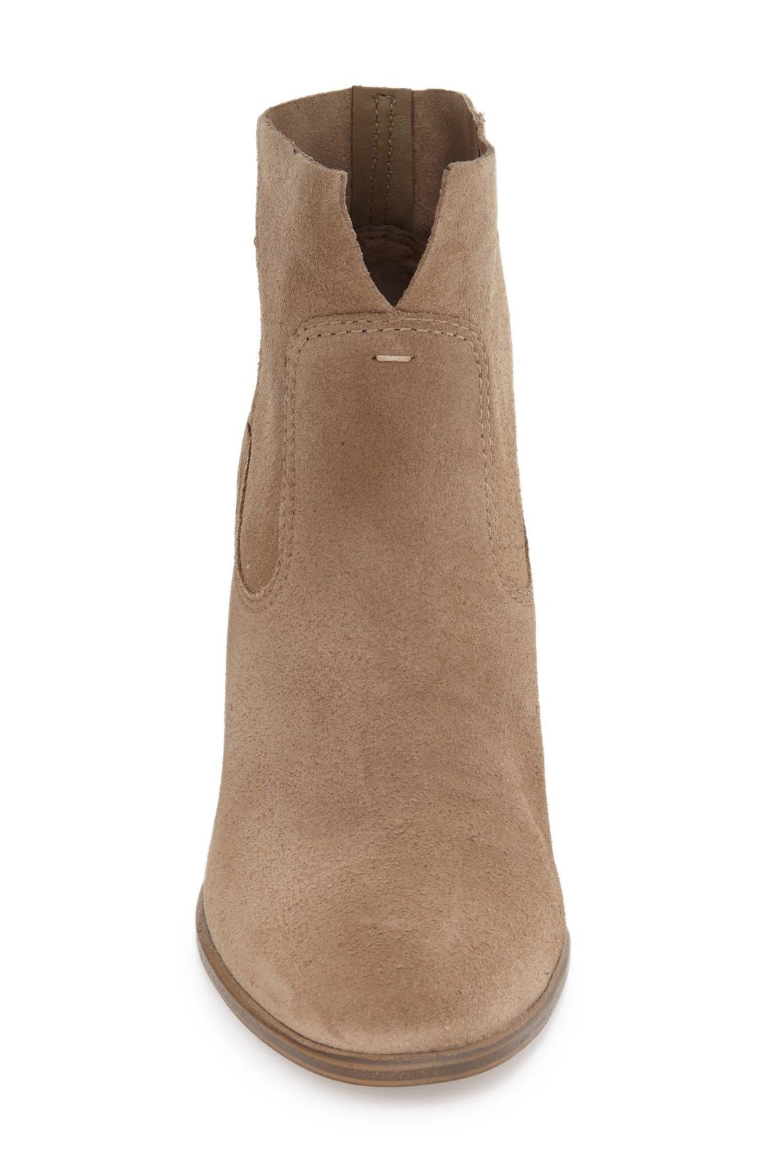 'Feina' Bootie (Nordstrom Exclusive), Alternate, color, KHAKI SUEDE