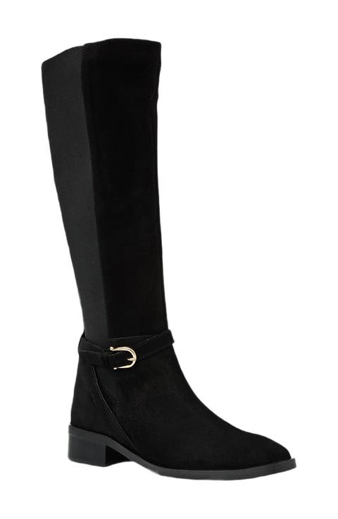 Claudette Water Resistant Knee High Boot (Women)