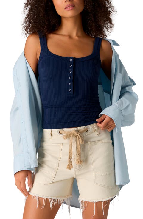 Clean Slate Henley Tank