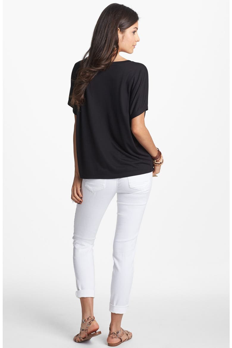 Skinny Jeans, Alternate, color, WHITE