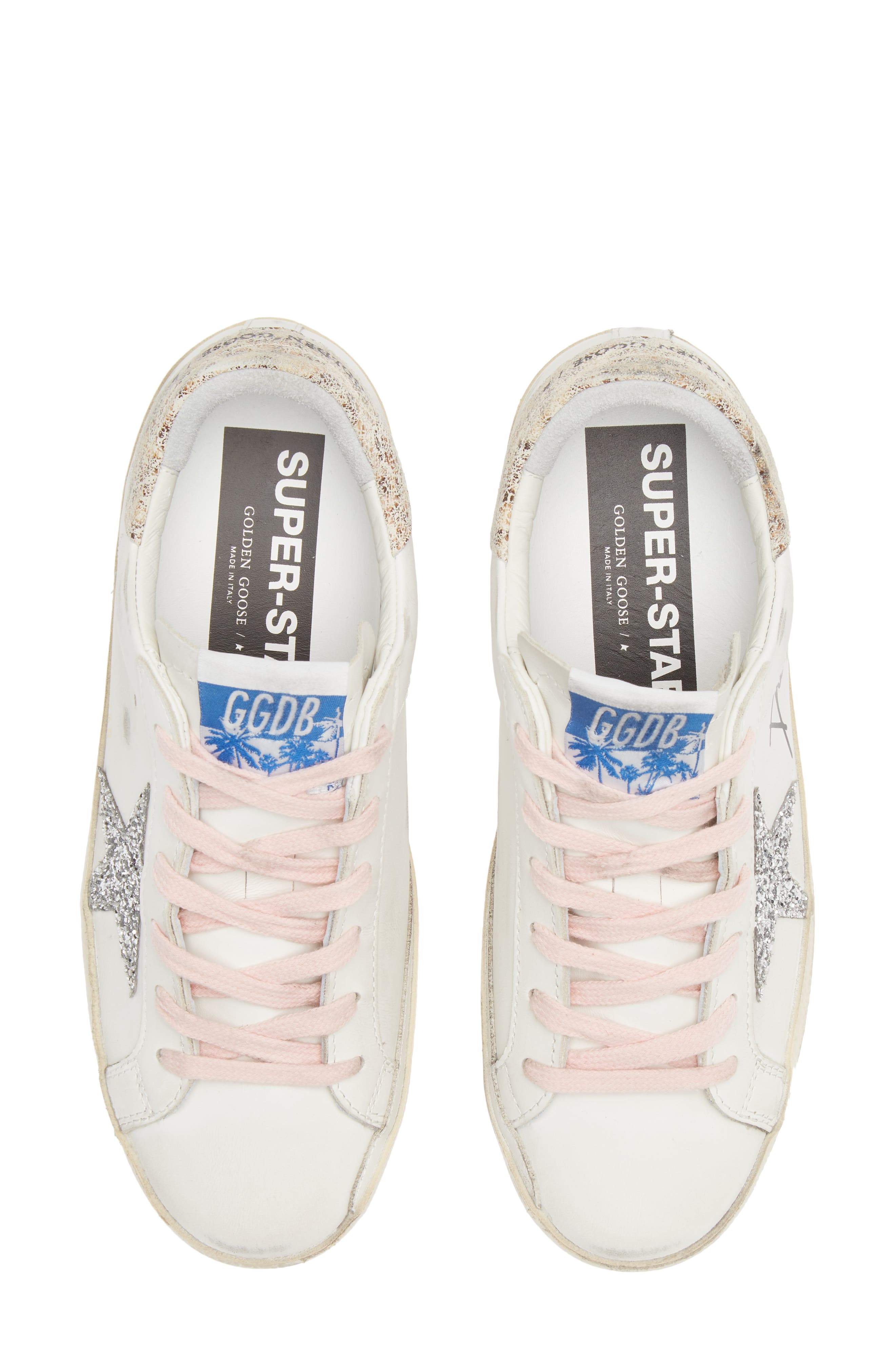Golden Goose Super-Star Low Top Sneaker, Alternate, color, 
