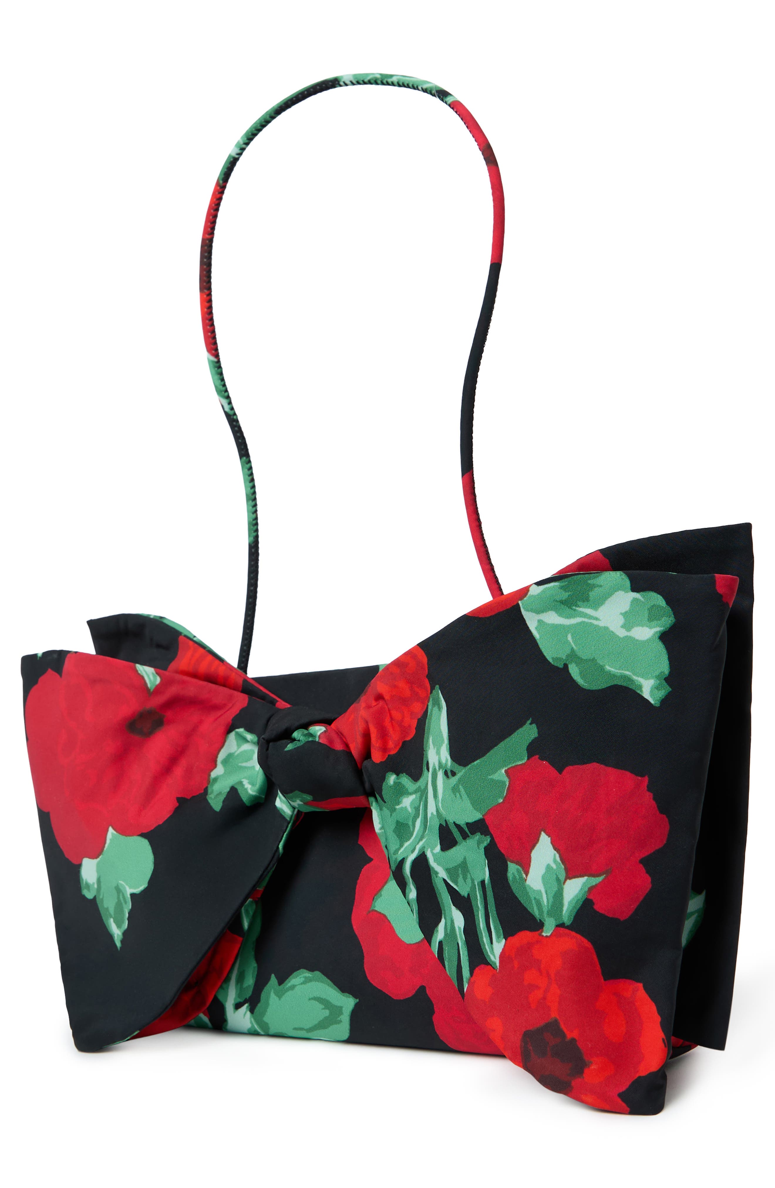 Loeffler Randall Valerie Bow Clutch, Alternate, color, 