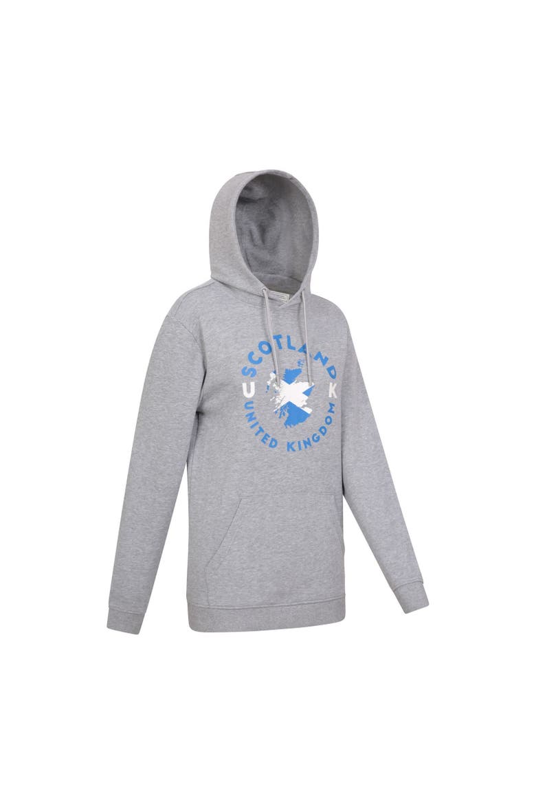Scottish Flag Overhead Hoodie, Alternate, color, Light Grey
