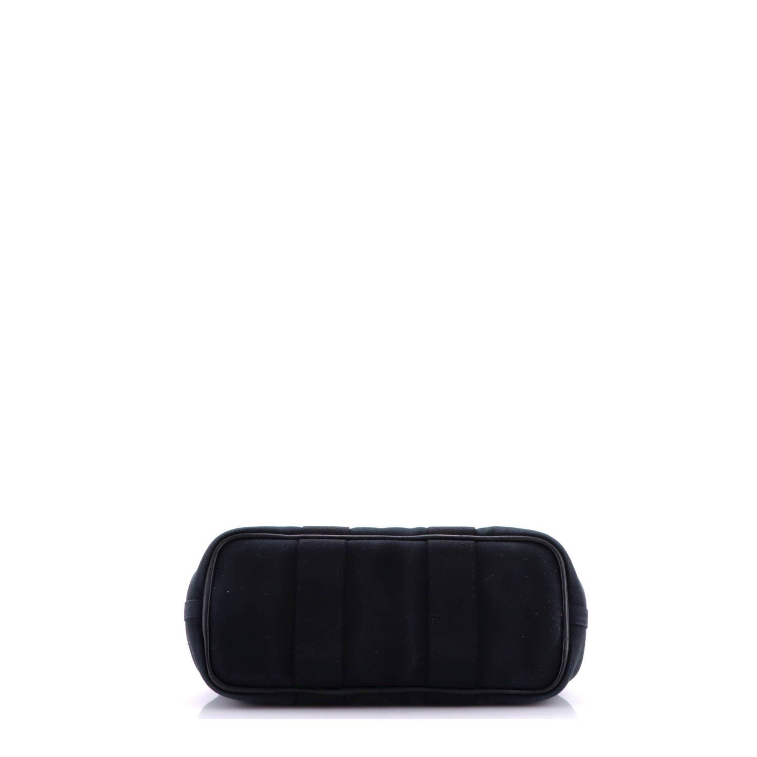 Valparaiso Bag Toile and Leather PM, Alternate, color, Noir