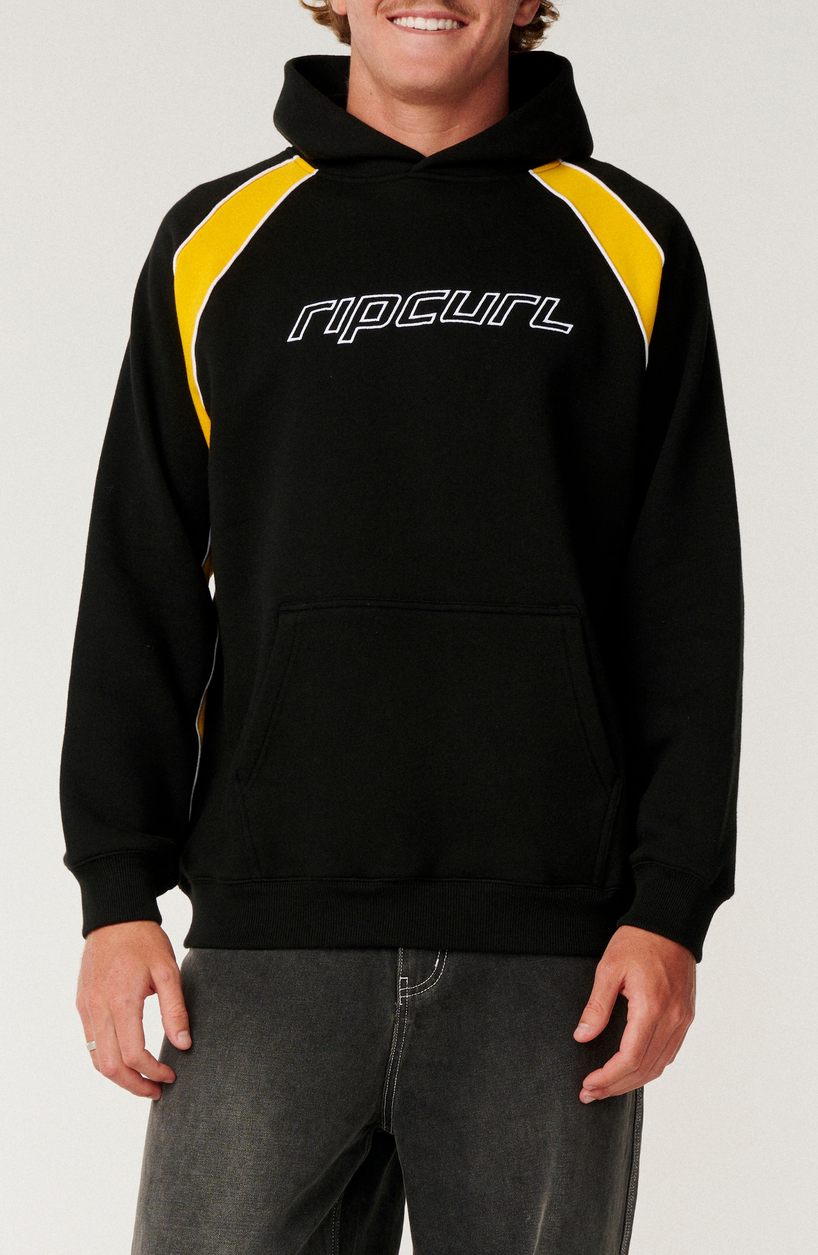 Rip Curl Archive Panel Ride Pulllver Hoodie (Men) | Nordstrom