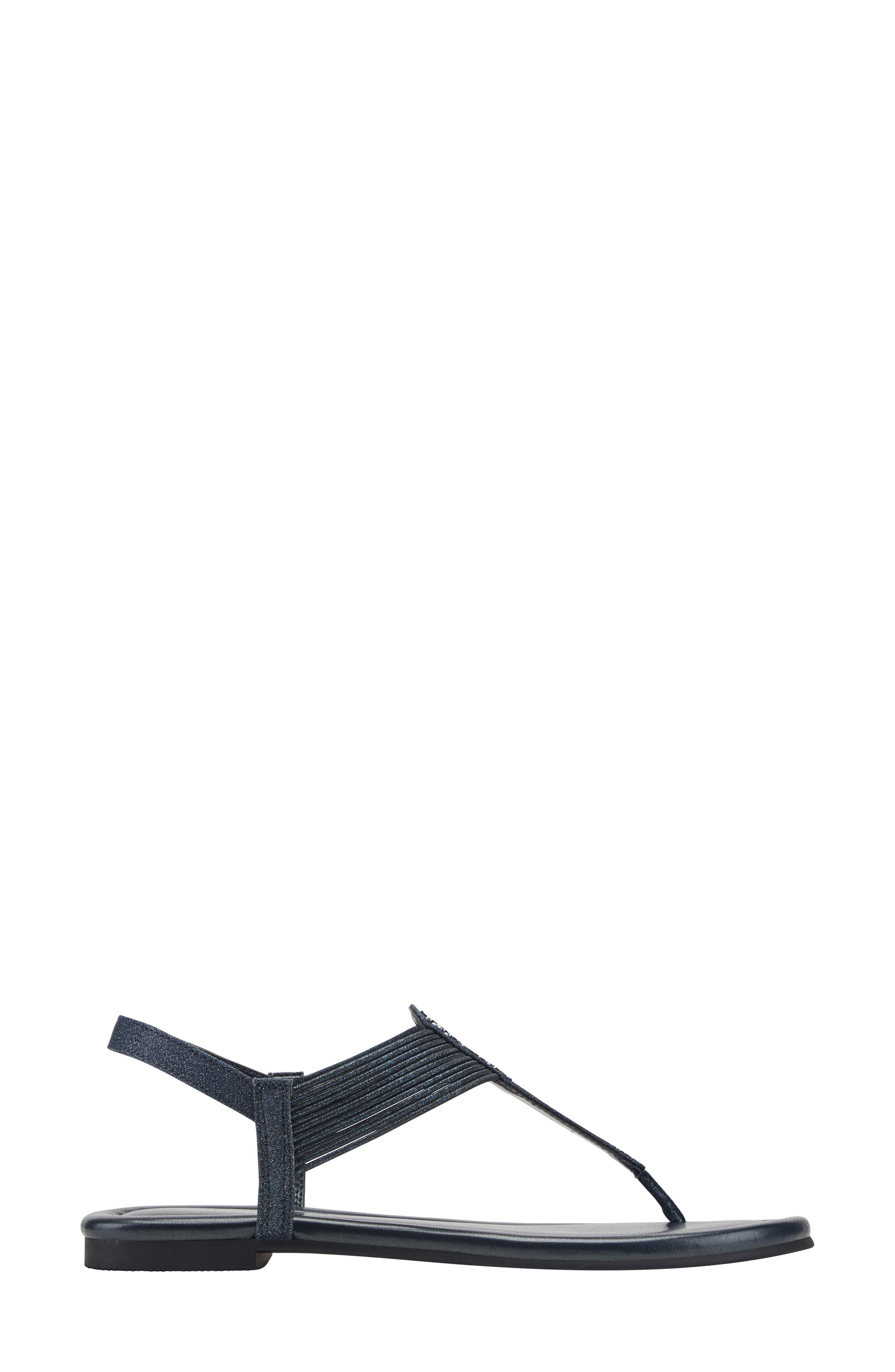 Bandolino Kayte 2 Strappy Embellished Sandal, Alternate, color, Dark Blue