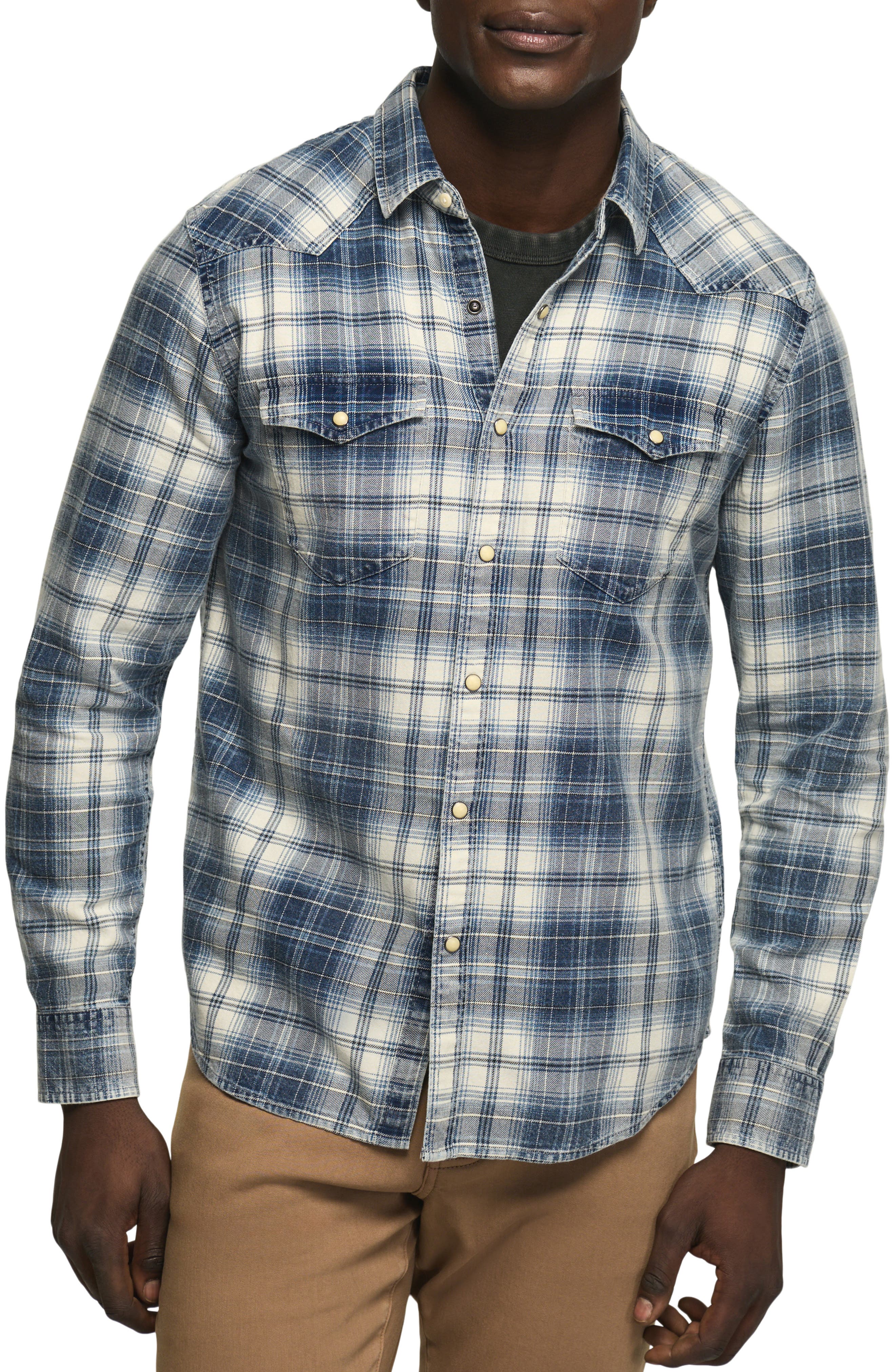 selected INDIGO PLAID