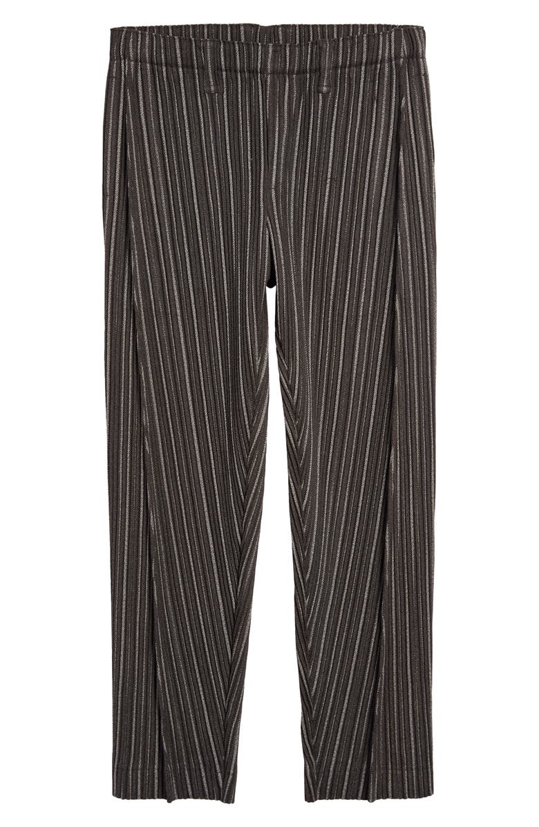 Homme Plissé Issey Miyake Pleated Tweed Pants, Alternate, color, 