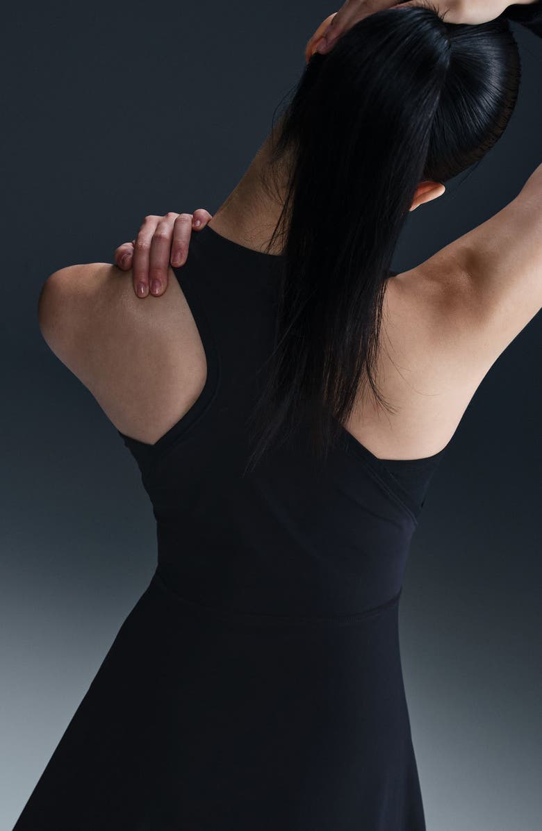 Nike Victory Dri-Fit Active Dress, Alternate, color, 010 010 Black/White